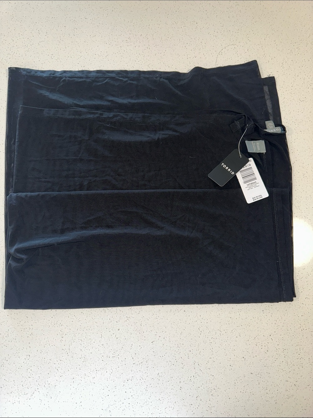 Torrid Black Mesh Sarong Cover Up - Picture 3 of 4